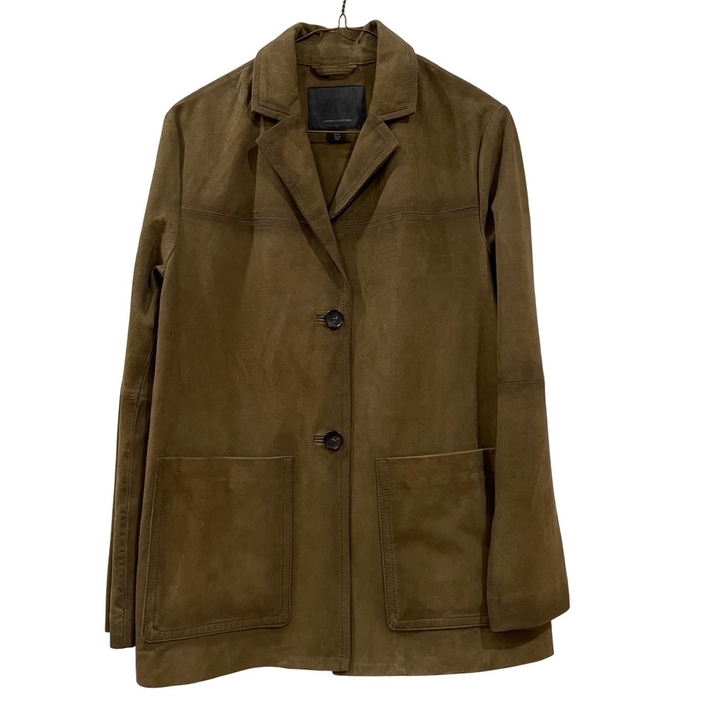 Zara Brown Suede Jacket - Picture 3 of 10